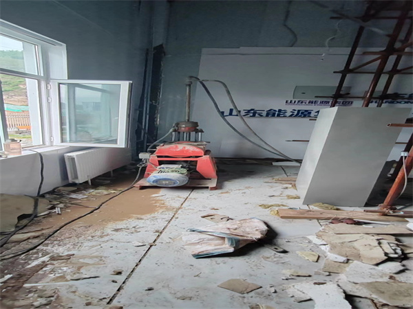 敦化地基基础下沉墙体裂缝加固注浆顶升施工